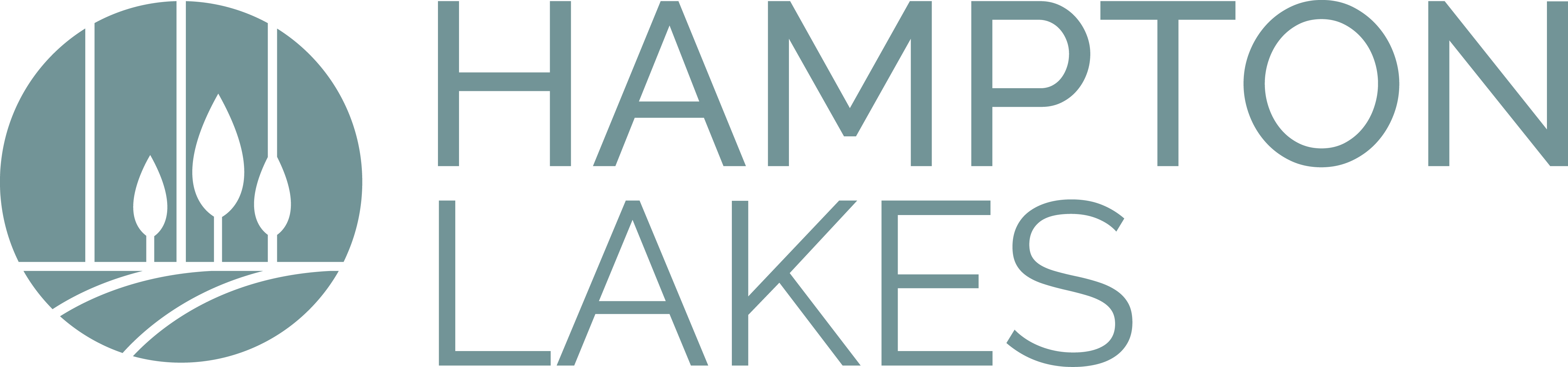 an image of the hampton lakes logo